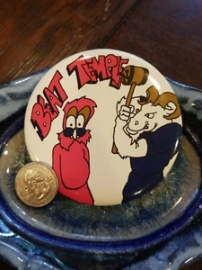 US NAVAL ACADEMY Navy Football PINBACK Pin BUTTON College NCAA Beat Temple - Bild 1 von 2