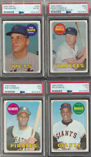 1969 Topps Baseball PSA 3-7 Super Stars U CHOOSE New Slab D23 SET BREAK CENTERED