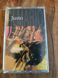 JUSTO ALMARIO ~ Count On Me ~ BRAND NEW MINT CONDITION cassette tape  - Picture 1 of 5