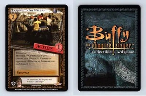 Thrown To Hyenas #44 Buffy The Vampire Slayer The Pergamum Prophecy Common CCG - Picture 1 of 1