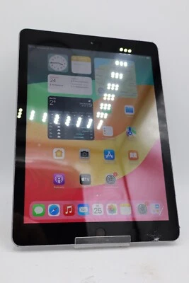 Apple iPad 6.Gen 2018 32GB WiFi  Wlan Space Grau A1893 Displayschaden #5183 - Bild 1 von 4