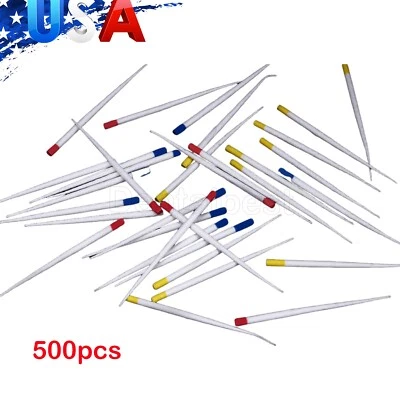 500 puntos de papel absorbente de endodoncia dental AZDENT F1 F2 F3 para uso dental Foto 1 de 4