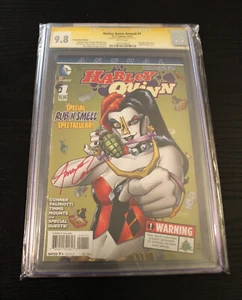 Harley Quinn Annual #1 (Dec 2014) CGC SS 9.8 White Pages Signed by Amanda Conner - Picture 1 of 3