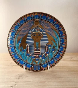 VTG Set of 3 Royal Worcester Porcelain Display Plates Legends of the Nile 1990 - Picture 1 of 7