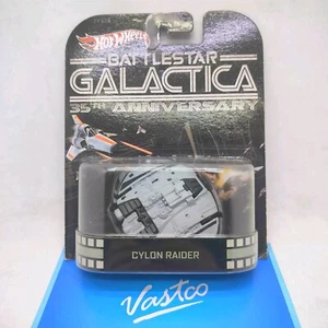 Hot Wheels 2013 Retro Entertainment Battlestar Galactica Cylon Raider Gray X8899 - Picture 1 of 6
