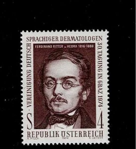 Austria Scott #1000, Single 1974 Complete Set FVF MNH - Picture 1 of 1