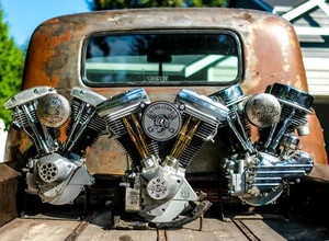 Sexy cubierta de temporizador de punto Evo Evolution 1996 de aluminio para Harley Davidson - Imagen 1 de 6