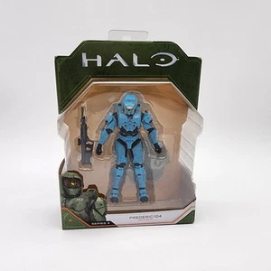 Halo Infinite World 4 inch Action Figure - Frederic-104 With DMR Series 4 - Picture 1 of 5