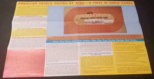 APBA VINTAGE AMERICAN SADDLE RACING BROCHURE 1980 PERFECT CONDITION - Picture 1 of 2