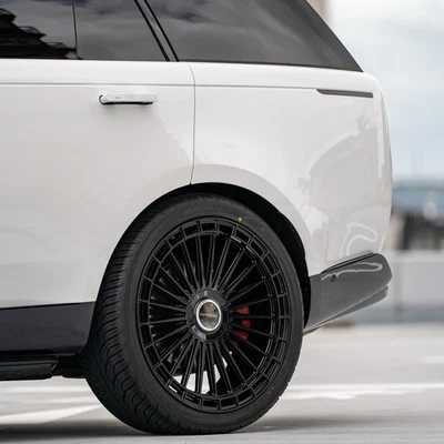 Llantas cóncavas negras forjadas MVF40 22" MV para Lexus LS500 LS500h Foto 1 de 4