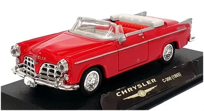 NewRay 1/43 Scale SS-48387 - 1955 Chrysler C-300 - Red - Image 1 of 4