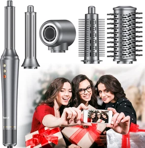Hair Styler 5 in 1, Phon Capelli Professionale 110000 RPM, Arricciacapelli Autom - Foto 1 di 12