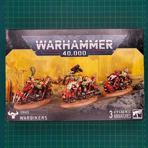 Ork Warbiker Mob 50-07 Orc Warhammer 40,000 Games Workshop - Picture 1 of 2