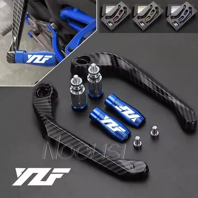 FÜR Yamaha YZF R6 R1 R3 R15 R125 R25 R7 Lenker Grip Bremse Kupplung Hebel Schutz - Bild 1 von 4
