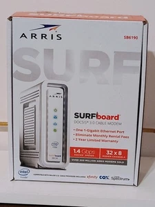ARRIS SURFboard SB6190 DOCSIS 3.0 Cable Modem Approved for Cox, Spectrum & more - Bild 1 von 6