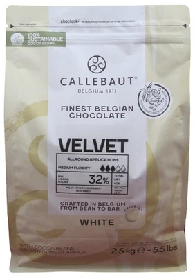 Callebaut 'Velvet' Chocolate Callets - 5.5 Lbs