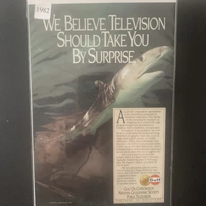 De colección 1982 Gulf Television debería llevarte por anuncio sorpresa - Imagen 1 de 2