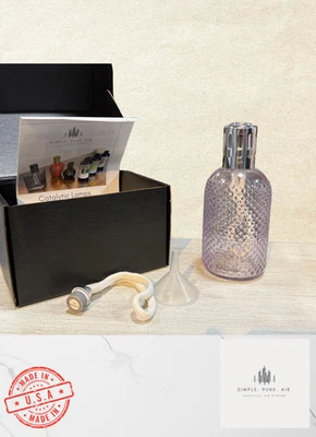 Simple Pure Air Utopia Purple - lampada catalitica pulizia aria stile Berger - Immagine 1 di 3