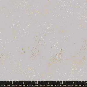 Gray Speckled Wide Dove 108" fabric by Moda, RS5055 59M, Ruby Star Society - Picture 1 of 1