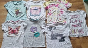 Girls 8-9 Years T-shirt Bundle - Picture 1 of 5