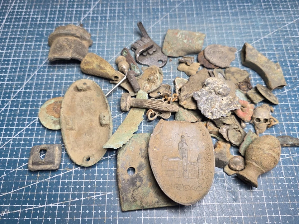 Bodenfunde Konvolut  ungereinigt Historismus - Bild 1 von 1