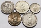 New ListingLot of 5 Usa Philippines coins, 1918-S 50 Centavos + 1944-S 50C/1C, 1944-D 20C