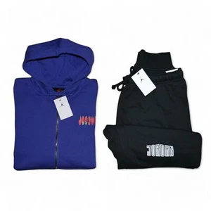Air Jordan Men's DNA Sweatsuit Size XL Fleece Tracksuit Matching Outfit Set NWT - Picture 1 of 10