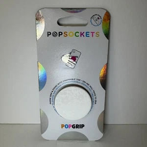 Popsockets Popgrip weiß mit Blumenmuster Griff & Ständer austauschbares Oberteil NEU - Bild 1 von 3