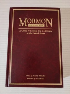 MORMON AMERICANA A Guide to Sources and Collections in the United States BYU LDS - Picture 1 of 24