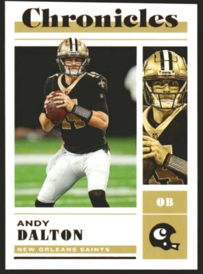 2022 Panini Chronicles Bronze - #27 Andy Dalton - Image 1 of 2