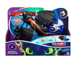 Spin Master DreamWorks Dragons Revealed HICCUP & TOOTHLESS Colour Change Reveal! - Picture 1 of 11