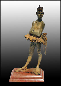 Richard MacDonald Bronze Sculpture Ballet Artwork Signed First Ribbons Statue