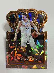 2021-22 Crown Royale #20 LUKA DONCIC Bronze Cracked Ice **FREE SHIPPING** Lakers - Picture 1 of 2