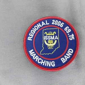 Regional 2006 Silver Marching Band ISSMA Indiana IN Iron On 3" Patch - Picture 1 of 2