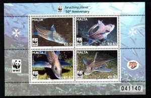 MALTA MNH 2011 SG1685 50 Aniversario de WWF - Imagen 1 de 1