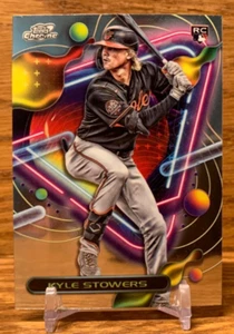Tarjeta de novato KYLE STOWERS | 2023 Topps cromo cósmico Baltimore ORIOLES RC - Imagen 1 de 2