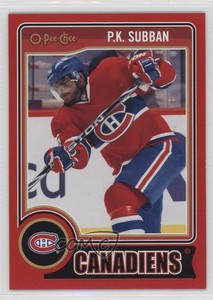 2014-15 O-Pee-Chee Wrapper Redemption Red Border PK Subban #9