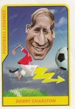 Football sticker Robert BOBBY CHARLTON England - Football fan 2006 edition