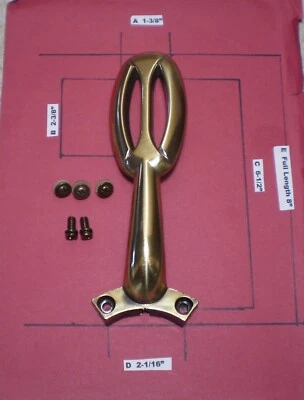 52” GLENDALE ARM BRACKET REPLACEMENT FLEMISH BRASS CEILING FAN HAMPTON BAY - Image 1 of 4