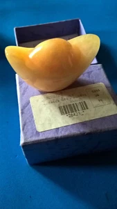 La Boutique du Trésor des Musées du Monde Pierre JADE Dorée / Gemstone - Picture 1 of 2