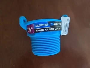 Watts AQLCM112 Anka 1-1/2" Stecker NPT Schnellverschlusskupplung 88005986 - Bild 1 von 5