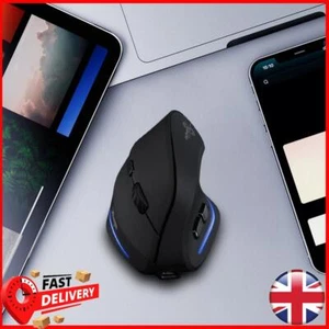 Vertical Mouse Bluetooth-Compatible +2.4GHz 4800 DPI for PC Laptop Windows - Picture 1 of 10
