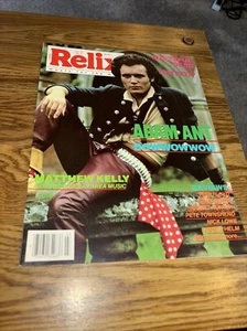 Relix Magazine June 1983 Adam Ant Bowowow - Picture 1 of 4