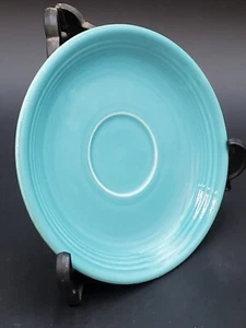 Fiestaware Original Türkis Teetasse Untertasse 6" (1937-1966) 7 Unzen - Bild 1 von 7