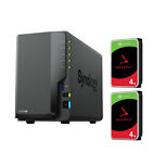 Synology Ds224+ 16Tb, 12Tb, 8Tb, 4Tb Hdd's 3.5" Nas Diskstastion, Solution Kit.
