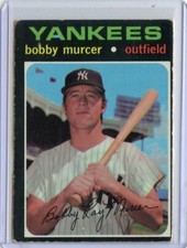 1971 Topps Bobby Murcer New York Yankees #635 💥💥🎆 VG+