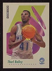 Tarjeta de baloncesto Thurl Bailey 1992 NBA Minnesota Timberwolves Forward Skybox #635 - Imagen 1 de 2