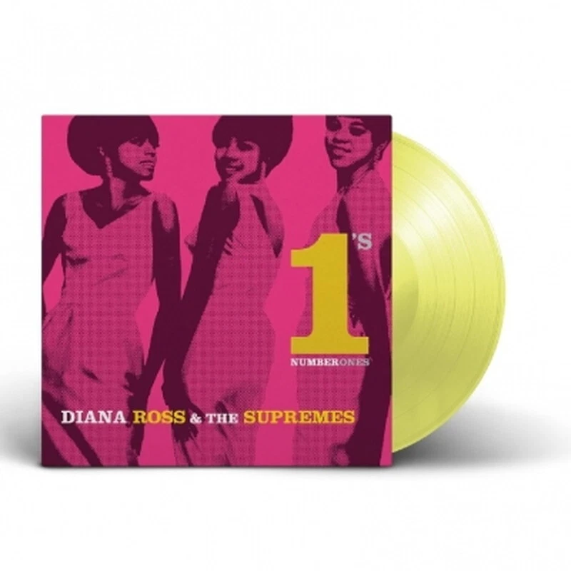 Diana Ross & Supremes/Number 1's[Limited](Yellow Vinyl) 7582155 New LP - Image 1 of 1