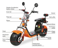 Super scooter city coco double batterie