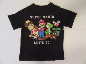 SUPER MARIO 4T Kids T-Shirt Top Boys Girls Nintendo 2011 Donkey Kong Toad Yoshi - Picture 1 of 12